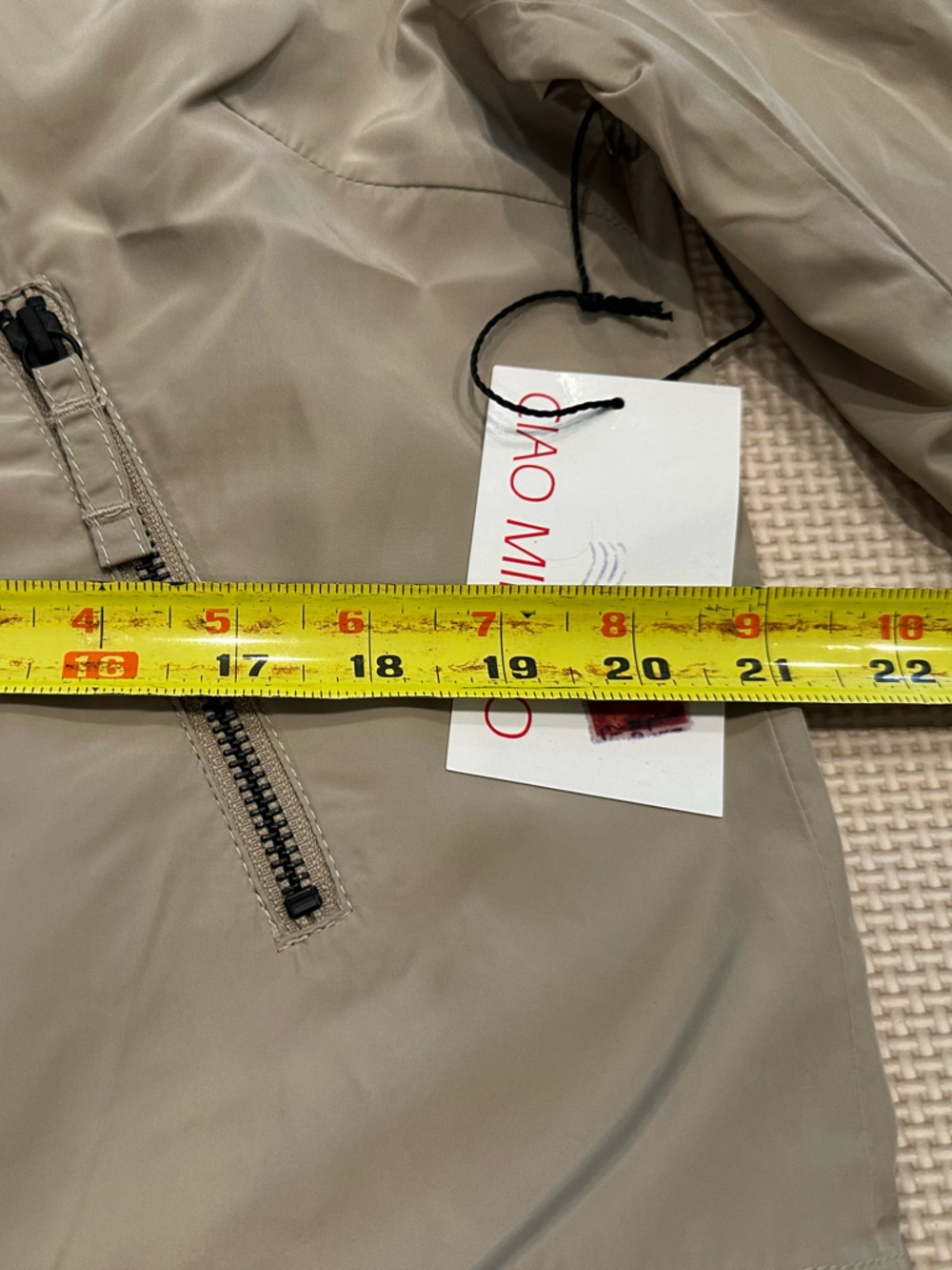 NWT Ciao Milano Italy - Lightweight Spring Jacket - Size Small - Picture 13 of 15